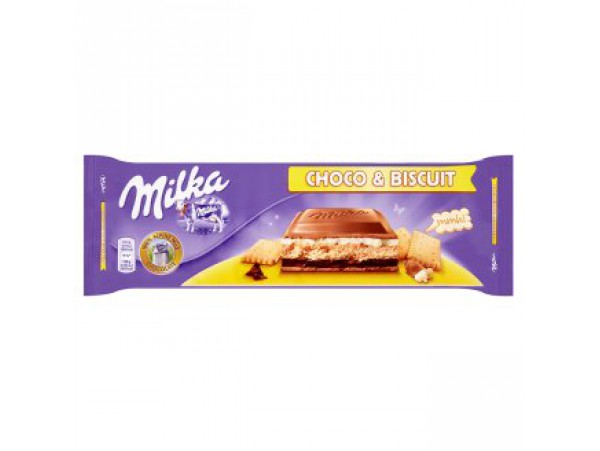 Milka молочный шоколад, печенье со сливочным кремом 300 г